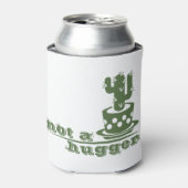 サボテンNot a huggerサボテンおもしろいことわざ 缶クーラー (缶正面)