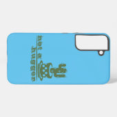 サボテンNot a huggerサボテンおもしろいことわざ Samsung Galaxyケース (裏面横)