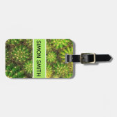 サボテンPersonnalised ラゲッジタグ (正面横)