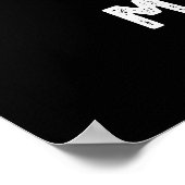 サボテンPuns Prickle私の植ファンシー物Pun Dark BG ポスター (角)