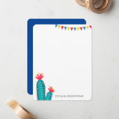 サボフィエスタパーソナライズされたノートカード ノートカード (正面/裏面インサイチュ)