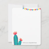 サボフィエスタパーソナライズされたノートカード ノートカード (正面)