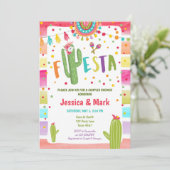 サボフィエスタメキシコカップルシャワー招待状 招待状 (スタンド正面)