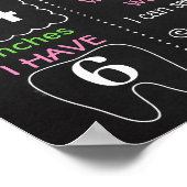 サボフィエスタメキシコ誕生日ボード ポスター (角)