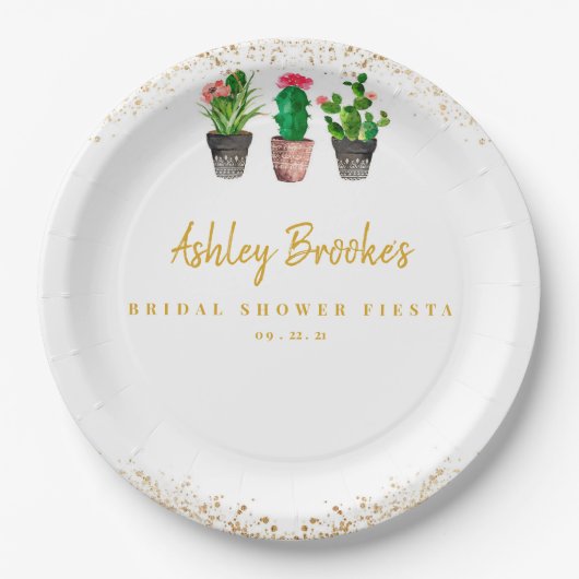 サボフィエスタ ペーパープレート (正面)