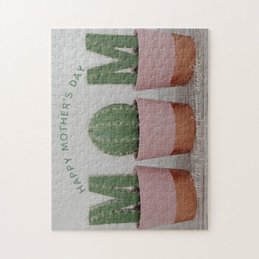 サボママハウスプラントマザーズデイジグソーパズル ジグソーパズル (縦)