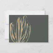 サボモダンット赤ちゃんシャワーおむつラッフルカード (裏面)