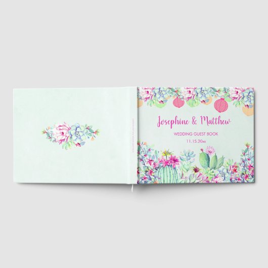 サボランタンフィエスタサキュレンス結婚ズ ゲストブック (全面)