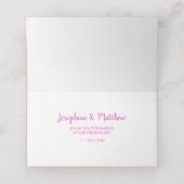 サボランタンフィエスタサキュレンス結婚ズ プレイスカード (内部開封)