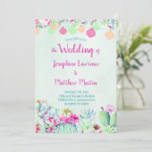 サボランタンフィエスタ結婚式招待状 招待状 (スタンド正面)