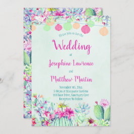 サボランタンフィエスタ結婚式招待状 招待状