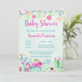 サボランタンフェスタベビーシャワー招待状 招待状 (スタンド正面)