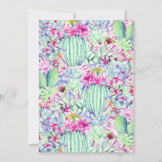 サボランタンフェスタベビーシャワー招待状 招待状 (裏面)