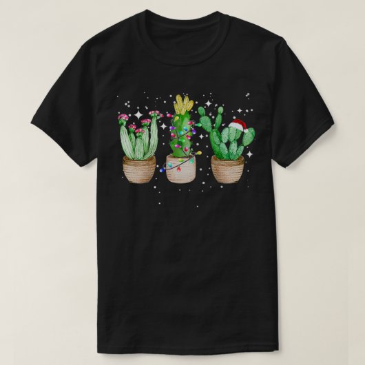 サボリおもしろいスクリスマスパジャマ Tシャツ (デザイン正面)