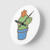 サボリお洒落ス ラウンド壁時計 (傾斜)