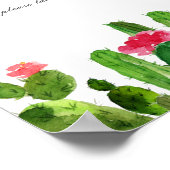 サボリエレガントス庭園の結婚式表の記号を優先 ポスター (角)