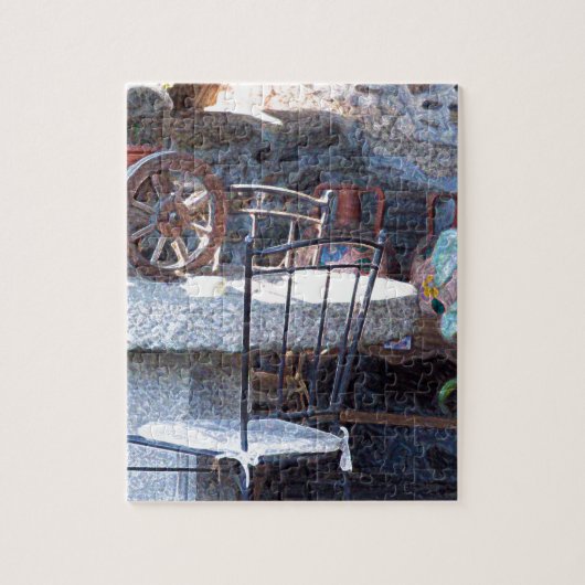 サボリスペインのススチルライフ ジグソーパズル (縦)