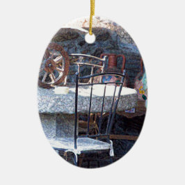 サボリスペインのススチルライフ セラミックオーナメント