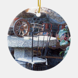 サボリスペインのススチルライフ セラミックオーナメント