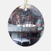 サボリスペインのススチルライフ セラミックオーナメント (左)