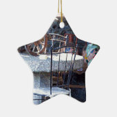 サボリスペインのススチルライフ セラミックオーナメント (右)