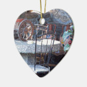 サボリスペインのススチルライフ セラミックオーナメント (左)