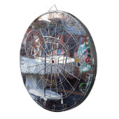 サボリスペインのススチルライフ ダーツボード (正面右)