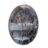 サボリスペインのススチルライフ ダーツボード (正面左)