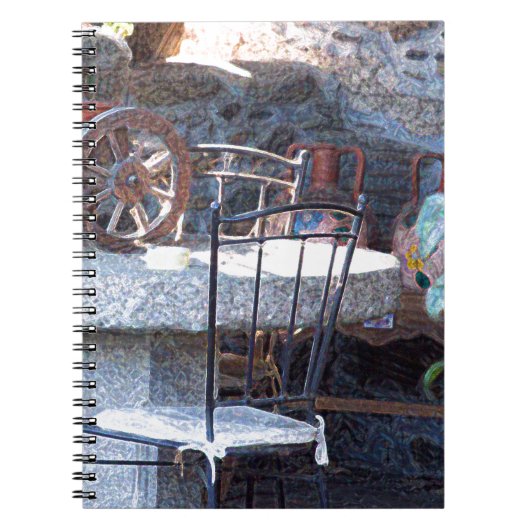 サボリスペインのススチルライフ ノートブック (正面)