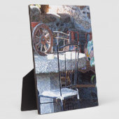 サボリスペインのススチルライフ フォトプラーク (側面)