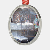 サボリスペインのススチルライフ メタルオーナメント (左)