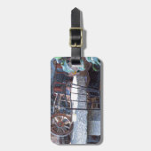 サボリスペインのススチルライフ ラゲッジタグ (正面縦)