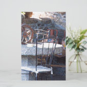 サボリスペインのススチルライフ 便箋 (スタンド正面)