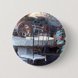 サボリスペインのススチルライフ 缶バッジ