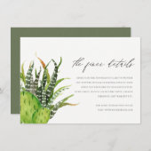 サボリモダンスフローラガーデン水色情報 エンクロージャーカード (正面/裏面)