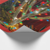 サボリ白熱［赤熱］光を放つス ラッピングペーパー (角)