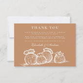 サボリ素朴ス砂漠の風景結婚ズ サンキューカード (正面)