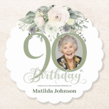 サボンドフラワーフォト 90歳の誕生日