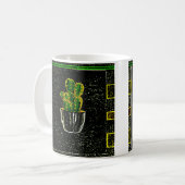 サボ描シ コーヒーマグカップ (正面左)