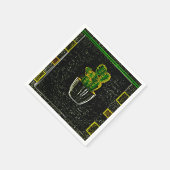 サボ描シ スタンダードカクテルナプキン (角)