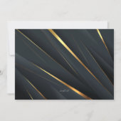 サポーエレガントタイベント招待状 招待状 (裏面)