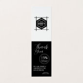 サポーターへの感謝 | 割引クーポン 名刺 (外部フラット)