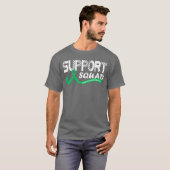 サポーターズ スクワッド 移植生存者 臓器 Tシャツ (正面フル)