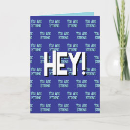 サポートと勇気付けられるを提供する感情移入カード サンキューカード