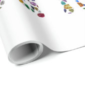 サポートイスラエル – ジェムストーンレタリングデザイン ラッピングペーパー (ロールコーナー)