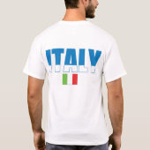サポートイタリア Tシャツ (裏面)
