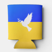 サポートウクライナクーラーボックス平和鳩 – 自由 缶クーラー (裏面)