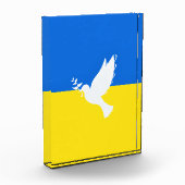 サポートウクライナ写真ブロック平和鳩 フォトブロック (左)