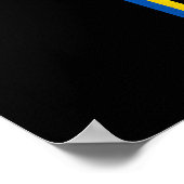 サポートウクライナ大統領ゼレンスキーことわざウクライナ ポスター (角)