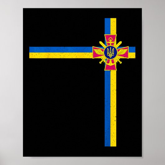 サポートウクライナ大統領ゼレンスキーことわざウクライナ ポスター (正面)